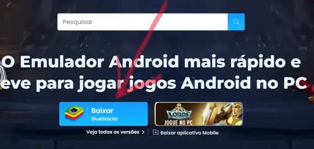 UniTV APK para PC | Download e Instalação no Windows e Mac 1 Botão de download do emulador Bluestacks