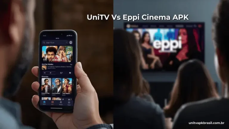 UNITV APK vs Eppi Cinema 2026 – Melhor App de Streaming? 3 Comparação entre apk unitv e eppi cinema apk