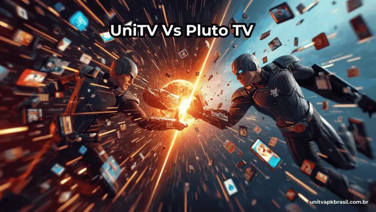 UNITV APK vs Pluto TV: Qual App de TV é Melhor? 2 unitv vs Pluto TV apk